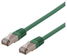 Deltaco SFTP-63GH, 3 m, Cat6, S/FTP (S-STP), RJ-45, RJ-45, žalias