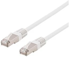 Deltaco SFTP-67VH, 7 m, Cat6, S/FTP (S-STP), RJ-45, RJ-45, baltas