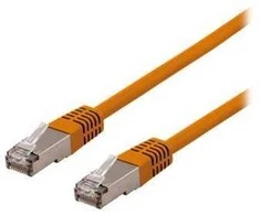 Deltaco SFTP-603ORH, 0,3 m, Cat6, S/FTP (S-STP), RJ-45, RJ-45, oranžinis