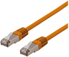 Deltaco SFTP-60ORH, 0,5 m, Cat6, S/FTP (S-STP), RJ-45, RJ-45, oranžinis