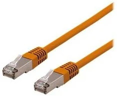 Deltaco SFTP-60ORH, 0,5 m, Cat6, S/FTP (S-STP), RJ-45, RJ-45, oranžinis