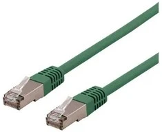 Deltaco SFTP-63GH, 3 m, Cat6, S/FTP (S-STP), RJ-45, RJ-45, žalias