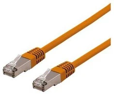 Deltaco SFTP-63ORH, 3 m, Cat6, S/FTP (S-STP), RJ-45, RJ-45, oranžinis