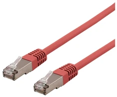 Deltaco SFTP-65RH, 5 m, Cat6, S/FTP (S-STP), RJ-45, RJ-45, raudonas