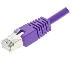 Deltaco STP-610P, 10 m, Cat6, F/UTP (FTP), RJ-45, RJ-45, violetinis