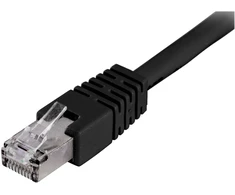 Deltaco STP-67S, 7 m, Cat6, F/UTP (FTP), RJ-45, RJ-45, juodas