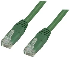 Deltaco TP-607G, 0,75 m, Cat6, U/UTP (UTP), RJ-45, RJ-45, žalias