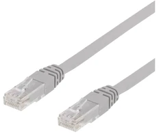 Kabelis DELTACO UTP Cat6 Patch, 4m pilkas TP-64
