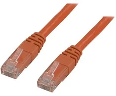 Deltaco TP-67-OR, 7 m, Cat6, U/UTP (UTP), RJ-45, RJ-45, oranžinis