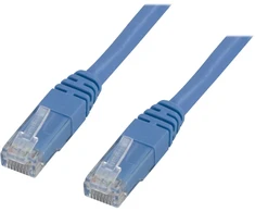 Deltaco TP-67B, 7 m, Cat6, U/UTP (UTP), RJ-45, RJ-45, Mėlynas