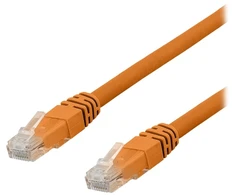 Deltaco TP-67ORAU, 7 m, Cat6a, U/UTP (UTP), RJ-45, RJ-45, oranžinis
