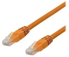 Deltaco TP-67ORAU, 7 m, Cat6a, U/UTP (UTP), RJ-45, RJ-45, oranžinis