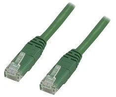 Deltaco TP-607G, 0,75 m, Cat6, U/UTP (UTP), RJ-45, RJ-45, žalias