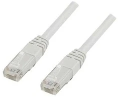 Deltaco TP-635V, 3,5 m, Cat6, U/UTP (UTP), RJ-45, RJ-45, baltas