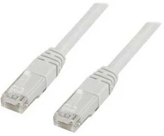Deltaco TP-630V, 30 m, Cat6, U/UTP (UTP), RJ-45, RJ-45, baltas