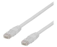 DELTACO U/UTP Cat6a jungiamasis kabelis, 500MHz, Delta sertifikuotas, LSZH, baltas