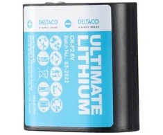 Deltaco ULT-CRP2-1P, Vienkartinė baterija, 6 V, Ličio, 6 V, 1 vnt., Mėlyna
