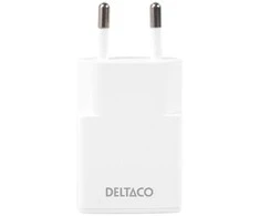USB-C įkroviklis DELTACO, 1x USB-C PD 30 W, plonas, PPS, baltas / USBC-AC156 / 1903268