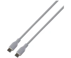Deltaco USBC-2015GR, 1,5 m, USB C, USB C, USB 2.0, Pilkas