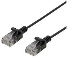 Deltaco UUTP-1402, 1,5 m, Cat6, U/FTP (STP), RJ-45, RJ-45, juodas