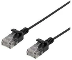 Deltaco UUTP-1402, 1,5 m, Cat6, U/FTP (STP), RJ-45, RJ-45, juodas