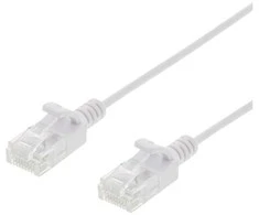 Deltaco UUTP-1410, 0,5 m, Cat6, U/FTP (STP), RJ-45, RJ-45, baltas