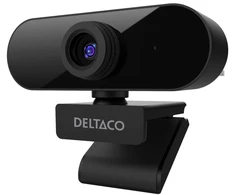 Deltaco W-100, 2 MP, 1920 x 1080 pikselių, „Full HD“, 23 kadrai per sekundę, 1080p, 65°
