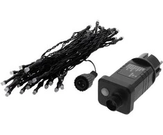 Lemputės DELTACO SMART HOME, 5m, 40 LED, adapteris, IP44, RGB / SH-LRGB5M
