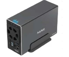 Deltacoimp Išorinio kietojo disko korpusas, USB 3.0, 3,5" kietasis diskas, USB-A, juodas