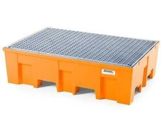 Denios Aps Surinkimo padėklas „Base-Line“ 220 l, skirtas 2 statinėms