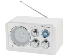 Radio AM/FM Denver TR-63W balta