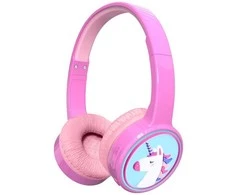 Ausinės dziecięce Bluetooth rožinė Denver BTH-106P