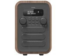 Denver DAB-48GREY, Asmeninis, Skaitmeninis, DAB+, FM, 2,5 W, 3,5 mm, Pilka, Medinis