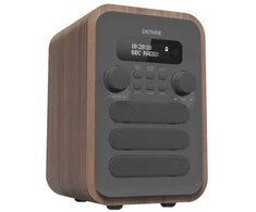 Denver DAB-48GREY, Asmeninis, Skaitmeninis, DAB+, FM, 2,5 W, 3,5 mm, Pilka, Medinis