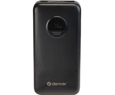 Denver PQC-20065, 20000 mAh, juodas