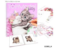 Depesche TOPModel ''Katinėlių'' spalvinimo knygelę