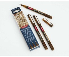 Derwent Line Maker Sepia 3 stk. (0,1 0,3 0,5)