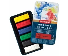 Derwent - Inktense Xl Blocks Tin Of 6 (601052)