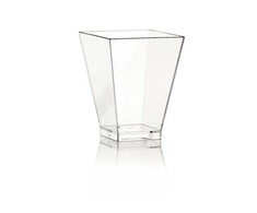 Esse Desertinė taurė, Kova 160 ml, 58x58x76mm PS, permatoma, kartoninė dėžė 400 vnt.