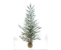 Det Gamle Apotek Christmas medžio, h 180cm, dia. 76cm, žalias/baltas, plastikas,