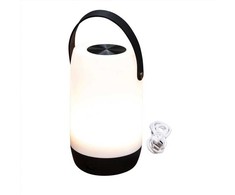 Lampa stołowa Dąstal Det Gamle Apotek Solar table lamp h 18,5cmxdia 11,5cm, 1/box, baltas 1x18650 1200 mah USB incl (23884002)