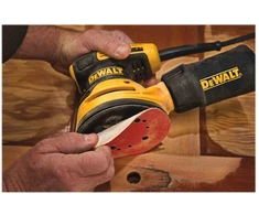 DeWALT DWE6423-QS, Orbitinis šlifuoklis, Juoda, Geltona, 8000 aps./min., 12000 aps./min., 2,6 mm, AC