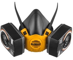 Dewalt półmaska ochronna su filtrami klasy a2p3, dydis l