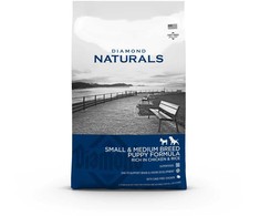 DiamondSky Diamond Naturals* Small &amp; Medium puppy vištiena ir ryžiai 2kg