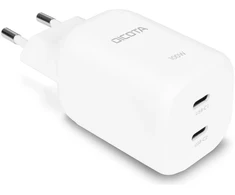 Įkroviklis Dicota N 2-port GaN Wall Charger (45W) UK baltas (D32183)