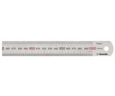 Diesella As Plieninė liniuotė 1000x35x1,5 mm, rodanti iš kairės į dešinę