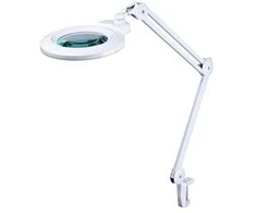 WRKPRO didinamasis žibintas „COSMO“ Ø13 cm lęšiu su 3D+5D dioptrijomis (1,75X + 2,25X) ir 12 W LED šviesos šaltiniu