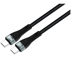 Digital Data Communications Conceptronic ETTA01B20 USB C-C PD 3.0 100 W greito įkrovimo kabelis 2 m, 20 V 5 A, 480 Mbps, E-Mark, 2 m, USB C, USB C, USB 2.0, 0,48 Gbit/s, juodas
