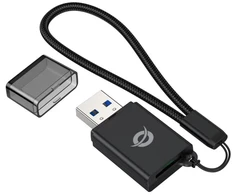 Digital Data Communications Conceptronic BIAN07B TF/MicroSD 3.0 kortelių skaitytuvas, UHS-I, USB 3.0, 5 Gbps