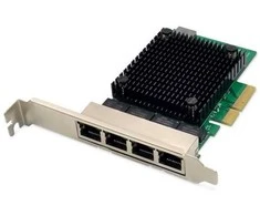 Digitus DN-10136 4-Port RJ45 RTL8125B, 2.5 GBits Server NIC